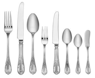 Elegant Silverware Set (Clipping Path)