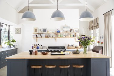 Kitchen island.