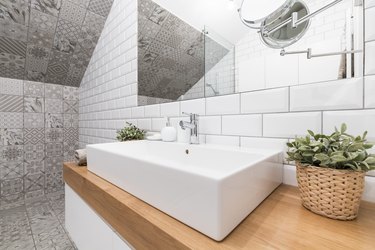 Impressive bathroom designed to suit modern woman's needs