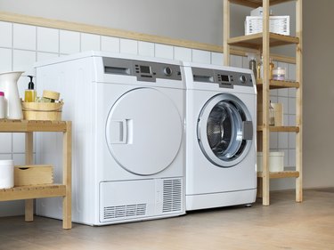 Home laundry room.