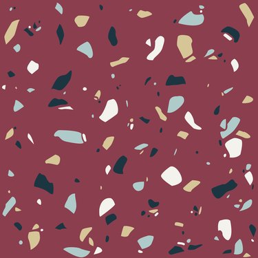Modern Terrazzo Stone Seamless Pattern
