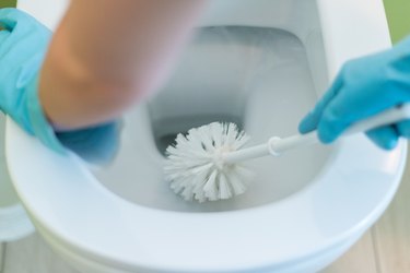 The Easiest Way To Clean Your Toilet Brush Is Actually In The Toilet