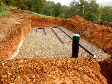 Sand and Gravel Drainage System