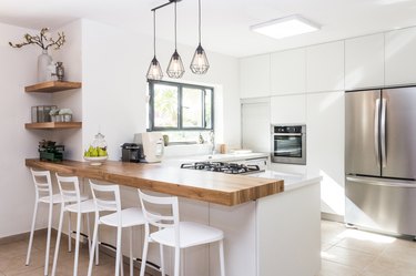 white kitchen