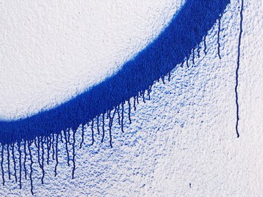 Close-Up Of Paint On Wall