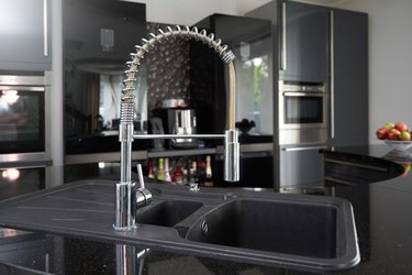 Pull Down Kitchen Faucet Spray Head