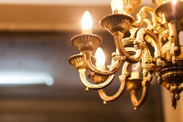 How to Clean an Antique Brass Chandelier and Remove Tarnish