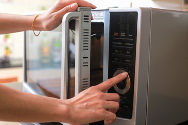 How to Use the Top of a Microwave as a Shelf