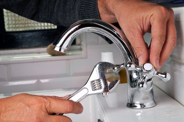 Replacing a faucet