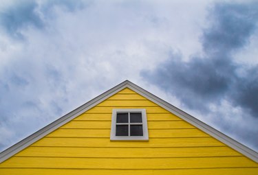 Colorful gable.