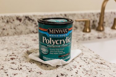 Finish with a topcoat of polycrylic sealer, if desired.