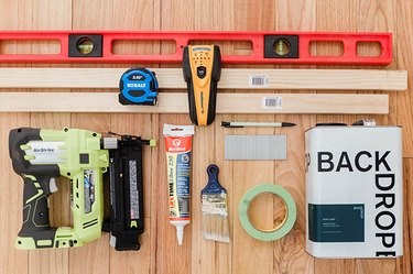 Here's what you'll need to build your board and batten feature wall.