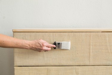 How to add fabric to drawer fronts