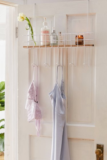 Bathroom over the door storage