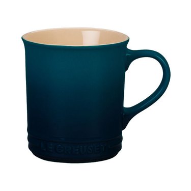 mug in blue color