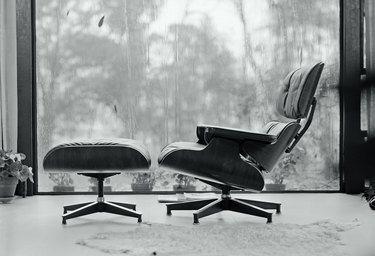 Eames chair and ottoman