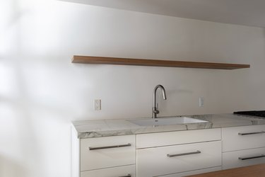 Kitchen before reno