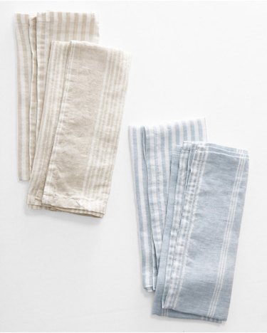 Garnet Hill Linen Kitchen Towels (set of 2), $39