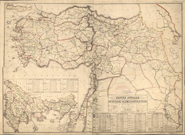 map of Ottoman Empire