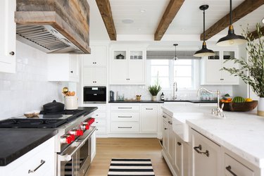 Stove and Oven red knobs