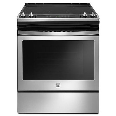 Kenmore 95113 4.8 cu. ft. Freestanding Electric Range with Turbo Boil – Stainless Steel, $1149.99 eco-friendly stove oven