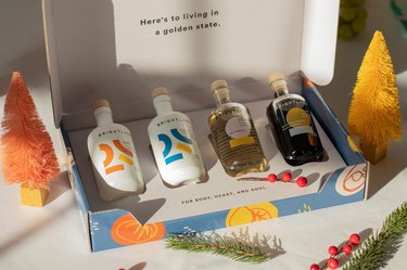 Brightland olive oil and vinegar gift set