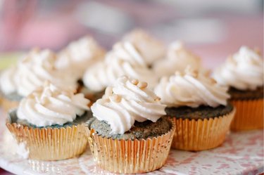 The Fancy Navajo Blue Corn Cupcakes