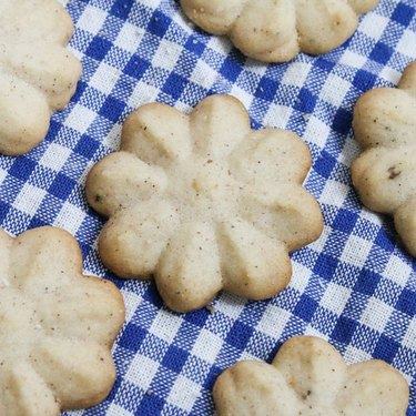 Milk & Cardamom Chai Spritz Cookies