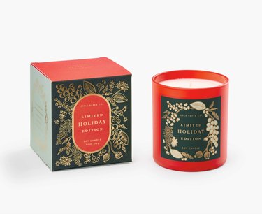 Rifle Paper Co. Holiday Candle, $34