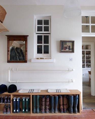 Mudroom store boot storage