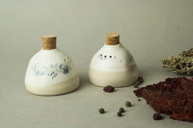 amazon handmade earthy minimalism salt and pepper shaker