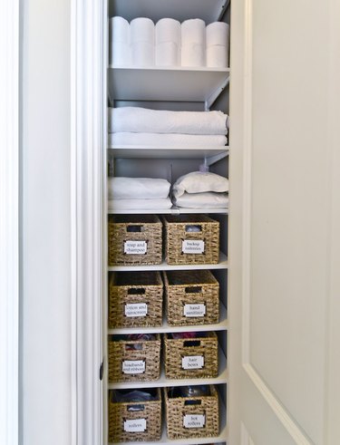 Bathroom Closet Organization Ideas and Inspiration | Hunker