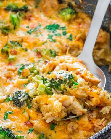 Jo Cooks One-Pot Cheesy Chicken Broccoli Rice Casserole