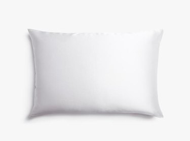 parachute white silk pillowcase