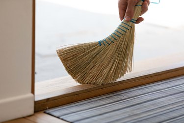 cleaning hacks broom