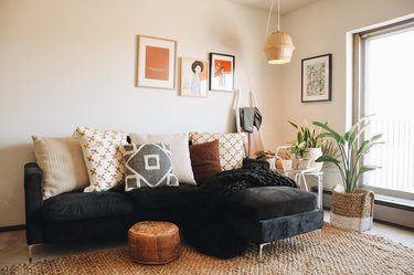 Nina Belton's living room