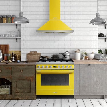 yellow colorful stove Best Stoves for Color Lovers