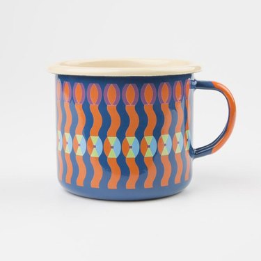mug with colorful pattern