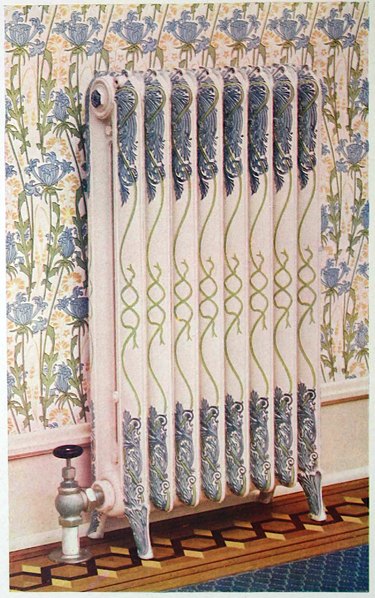 Decorative radiator pattern from an American Radiator Company catalogue