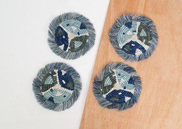 All Across Africa Matisse Fringed Coasters