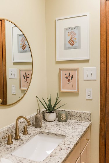 A new GFCI outlet is a safer socket to use in moisture-heavy rooms, like a bathroom.