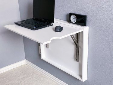 foldable wall desk