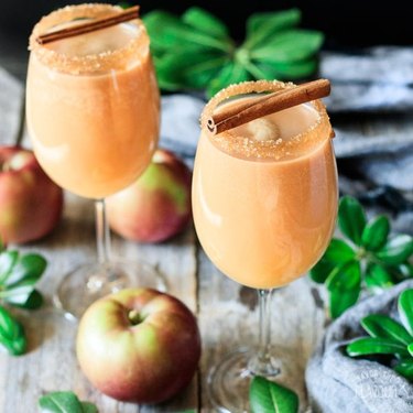 Savor the Flavour Caramel Apple Mocktail