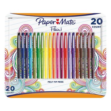 Papermate Flair Pen, Assorted Colors, 20-count, $14.99