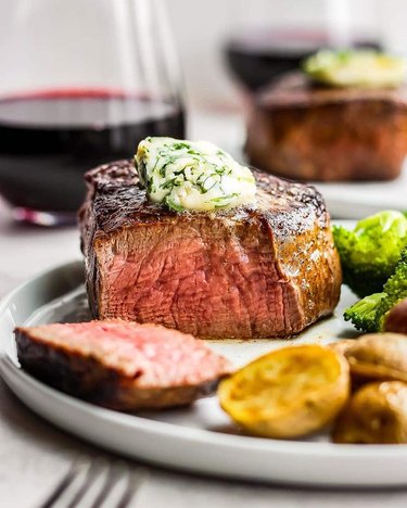 The Cookie Rookie Steak with Cilantro Butter