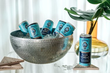 Bombay Sapphire Gin & Tonic cans