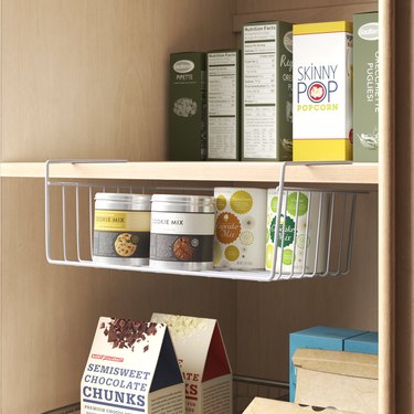 under shelf basket for kitchen cabinet