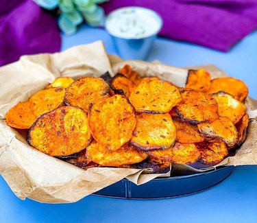 Stay Snatched Easy Air Fryer Sweet Potato Chips