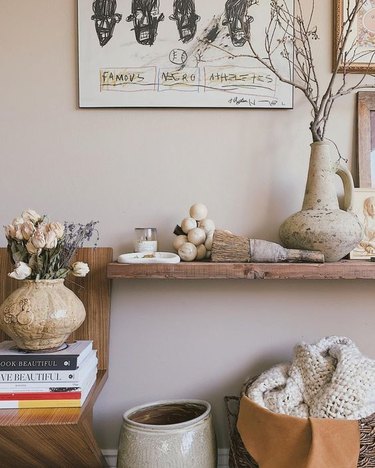 Duett Interiors founder Tiffany Thompson neutral bedroom detail