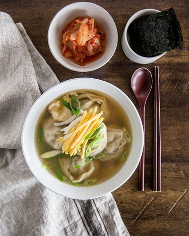 My Korean Kitchen Manduguk (Korean Dumpling Soup)